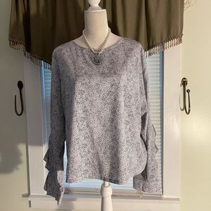 A New Day slit sleeve blouse